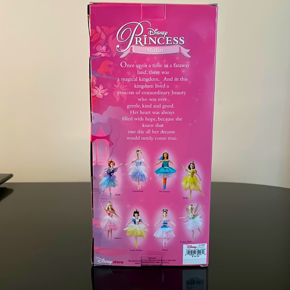 Disney Mulan Ballerina Doll New in Box Barbie Doll Princess - Picture 2 of 3